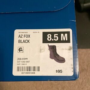 Combat boots size 8.5 in black